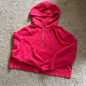 Lululemon oversized scuba half zip lip gloss XL/XXL